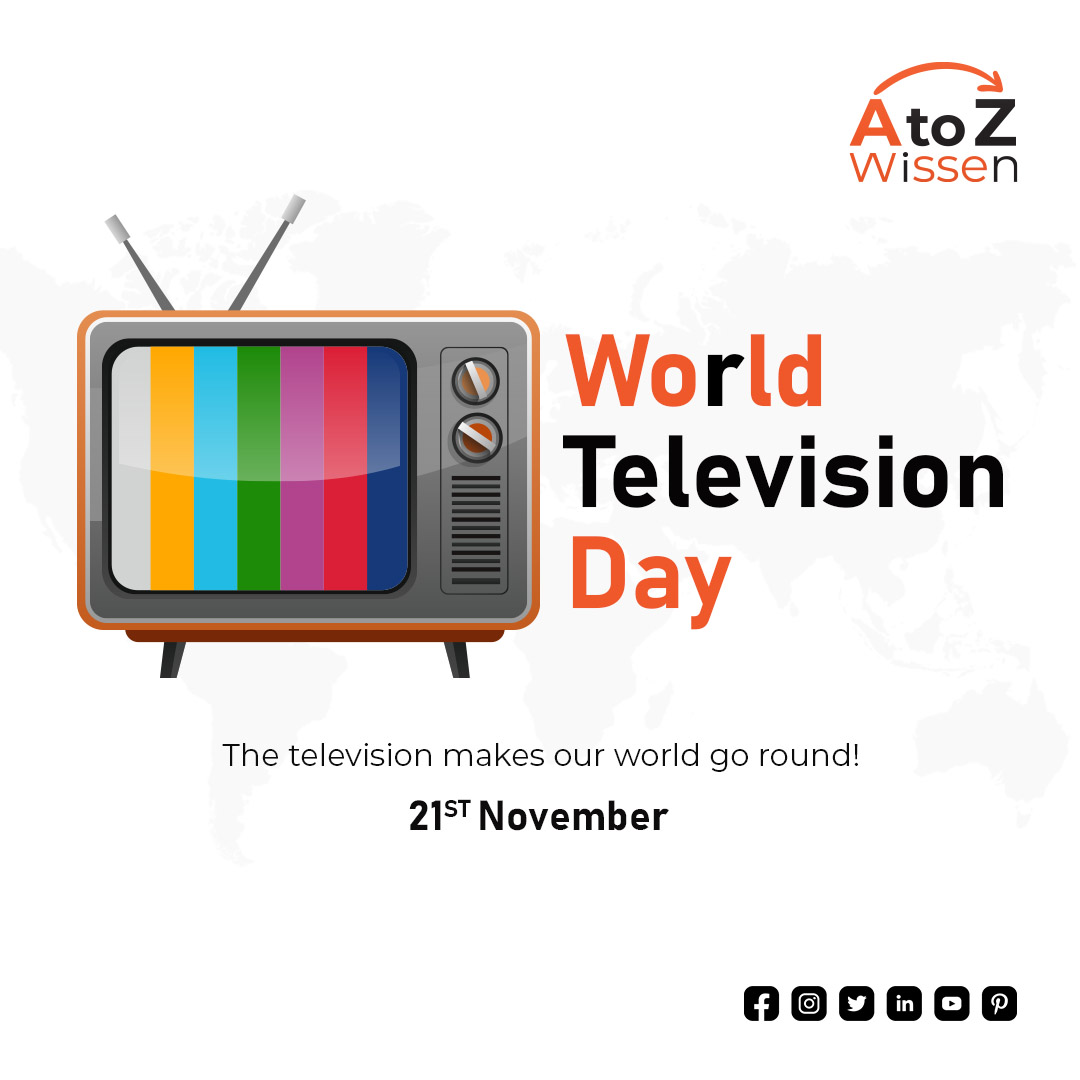 21ST November

The television makes our world go round!

#atozwissen #atozworldtelevisionday #televisonday #knowledge #motivtion #atozworldtelevisionday #information