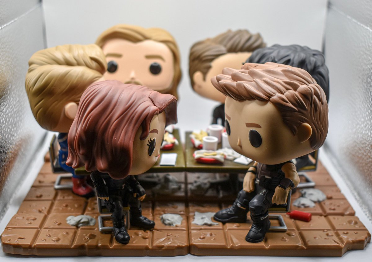 funkoaday's tweet photo. Today’s #FunkoPhotoADayChallenge is “Friendsgiving.” What I like about Friendsgiving, besides time with your friends, is the opportunity to enjoy less conventional Thanksgiving foods - like shawarma!

#Funko #FunkoPOP #FunkoPOPVinyl #POPVinyl #Avengers #Marvel #MCU https://t.co/RNsyda13ZV