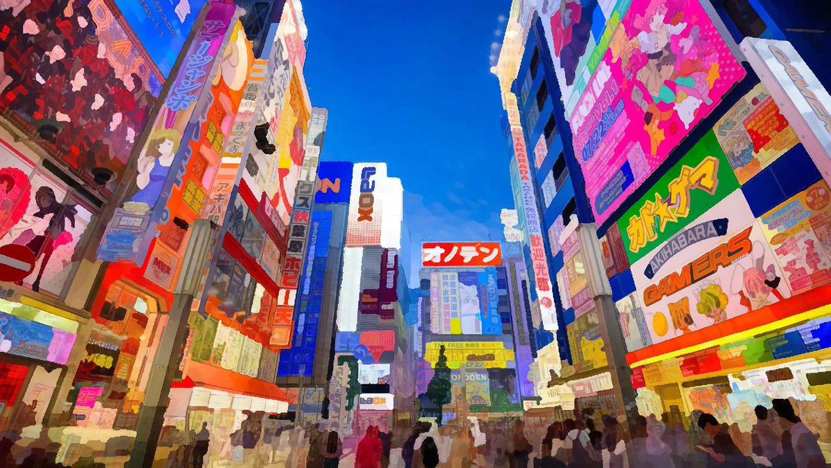 Take a cute girl out on a date to Akihabara! 🌸
Tokyo Tycoon - coming soon on Steam!

#art #background #visualnovel #vn #indiegame #indiedev #gamedev #Akihabara #tokyo #Japan #秋葉原 #東京 #ゲーム #同人ゲーム