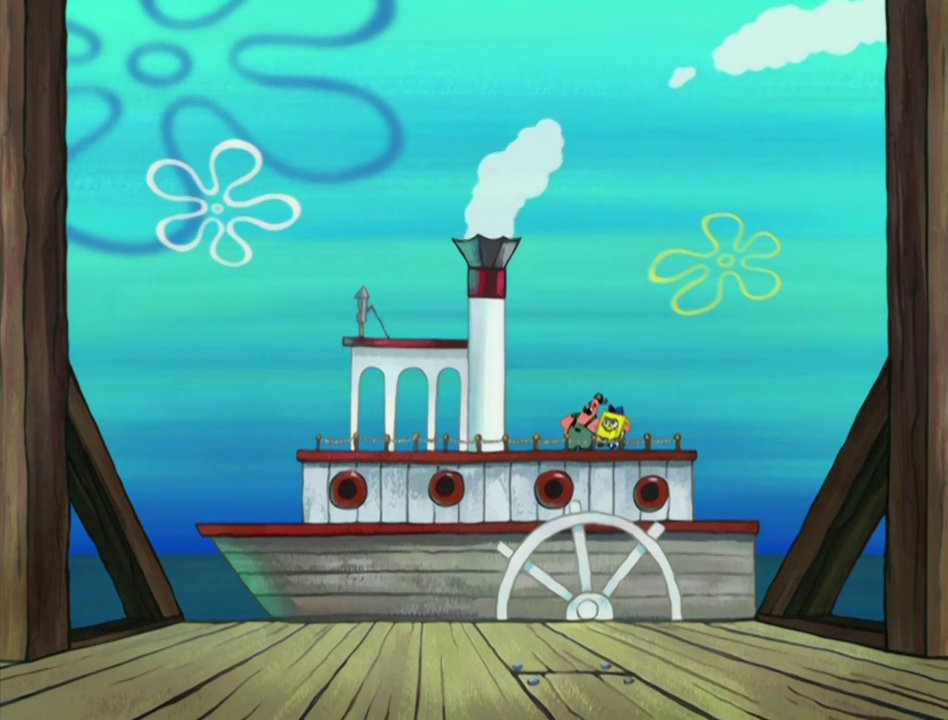 SbFramesInOrder's tweet image. SpongeBob SquarePants - Season 5 Episode 32 - Frame 1223 out of 1976