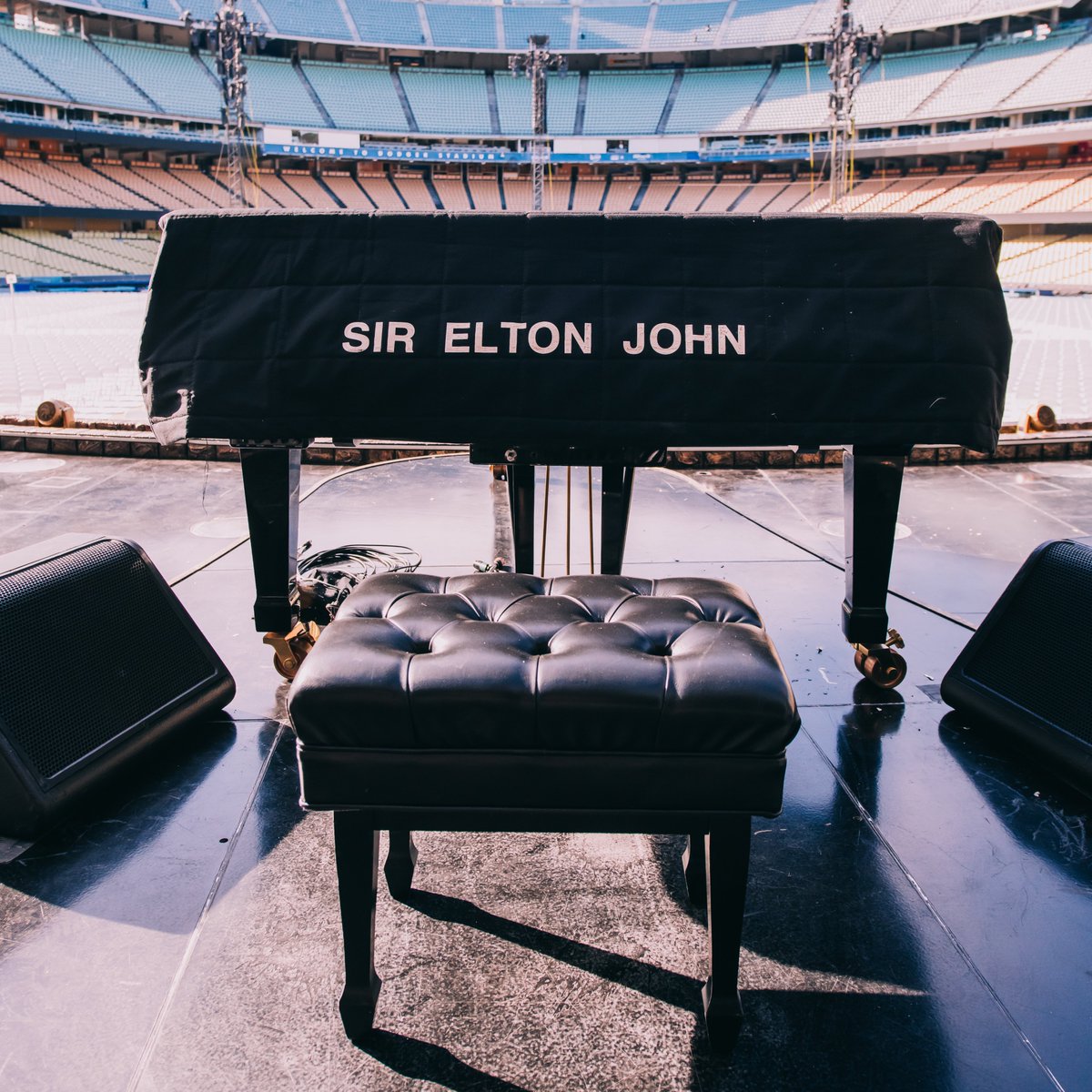 Here’s your front-row seat to the #EltonFarewellTour. 🤩 #EltonLive

Elton John Live: Farewell from Dodger Stadium is streaming live NOW, only on #DisneyPlus: di.sn/6000M2fpr