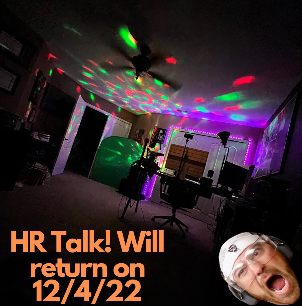 hrtalkpodcast's tweet photo. Hello @hrtalkpodcast fans! @RickyBaezHR and @talktojc are taking a little Thanksgiving break! The show will be back live on 12/4/22! @baezco #hrtalk #hrtribe #turkeyday https://t.co/0TnlmUtQu6