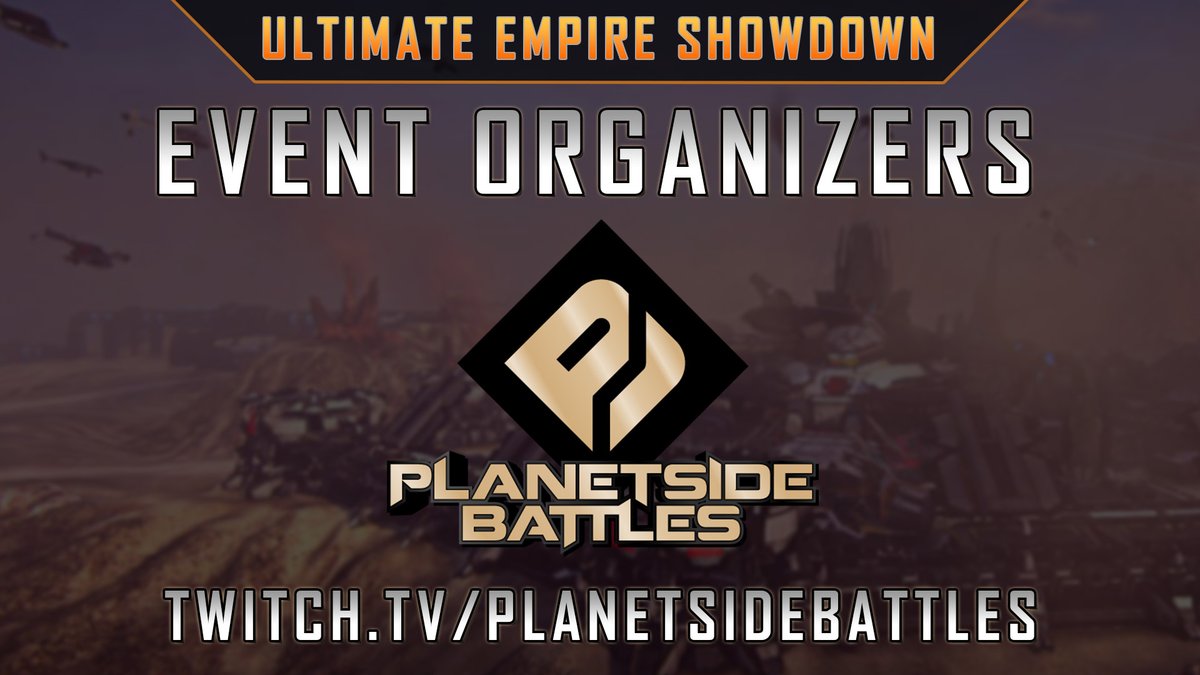 Thank you to <a href="/PS2Battles/">Planetside Battles</a> for helping organize today's Ultimate Empire Showdown! Be sure to check out the vod here!
twitch.tv/videos/1658483…