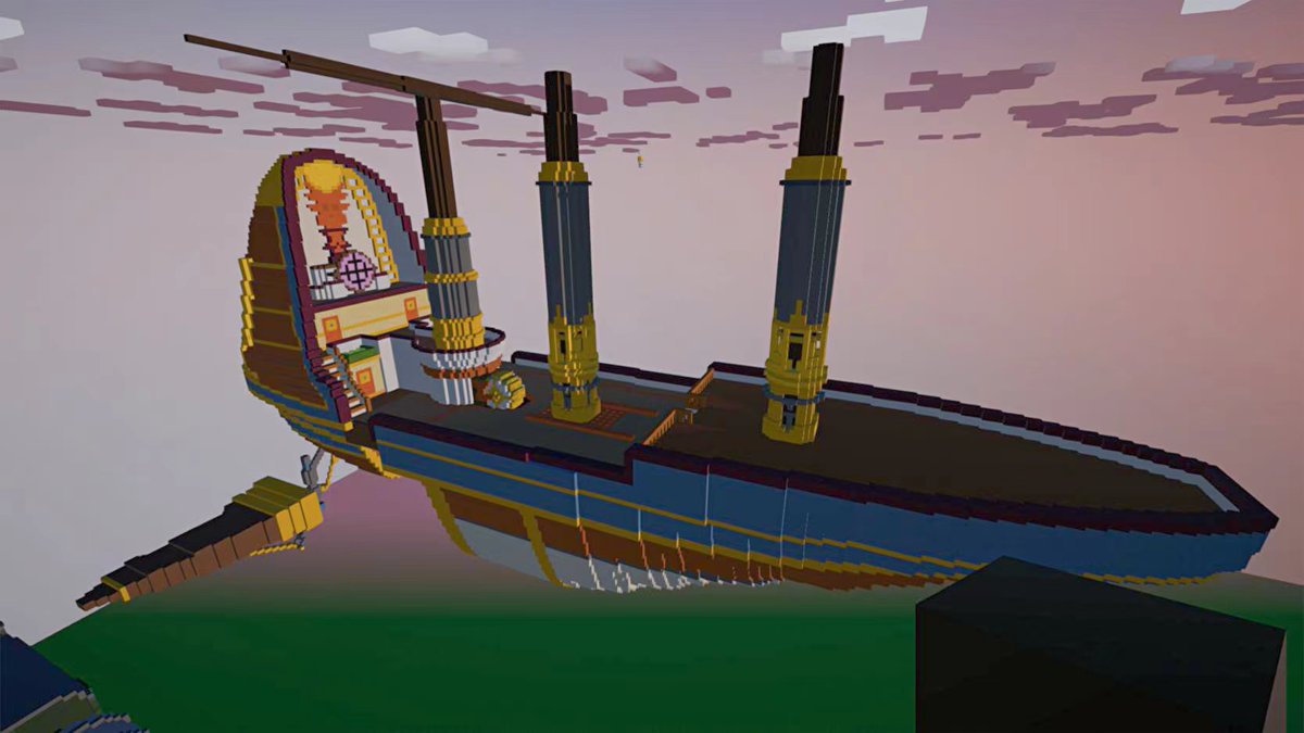 MeStar_Game's tweet photo. ✨Check out this in-game screenshot by our builder @abadaba_v !
🪙Does anyone still remember Treasure Planet?
⛴️Shout out to him for building the RLS legacy in Asia Server, it's gigantic!!
#gameart #sandbox #gameindev https://t.co/2KtkAOq3Fc