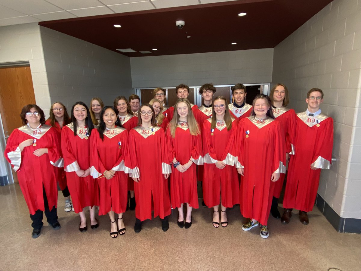 Congratulations to our high school County Chorus singers! And a big shout out to senior Elsie Angeles who sang a solo in the concert!