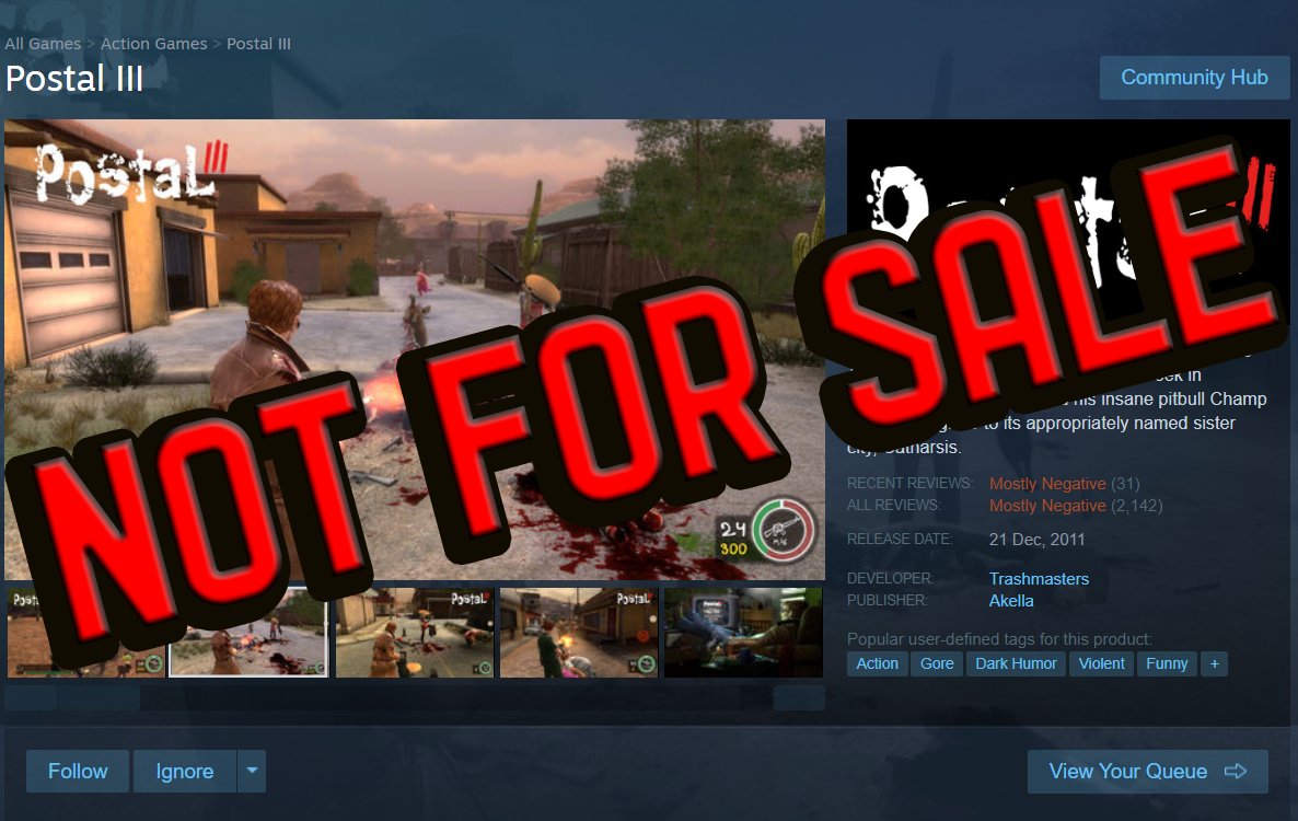 POSTAL on Steam