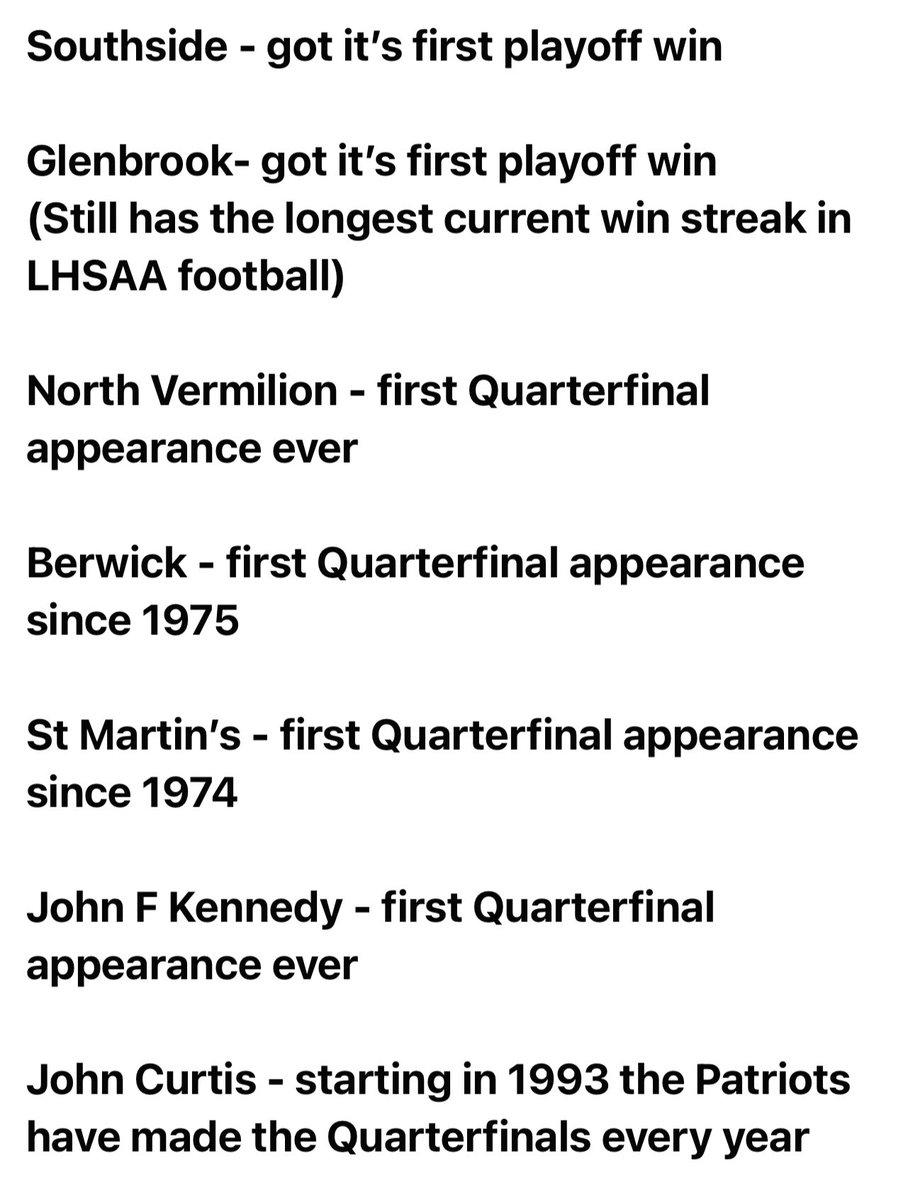 What a weekend in high school football 🏈