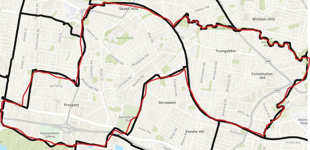 We have no extended our Toongabbie site!
If you live within the red parameters and are 50 years and over WE NEED YOU!
Please give us a call on 0408 910 966 to book in for your FREE eye and hearing check.
More information about our study can be found at aeehs.com