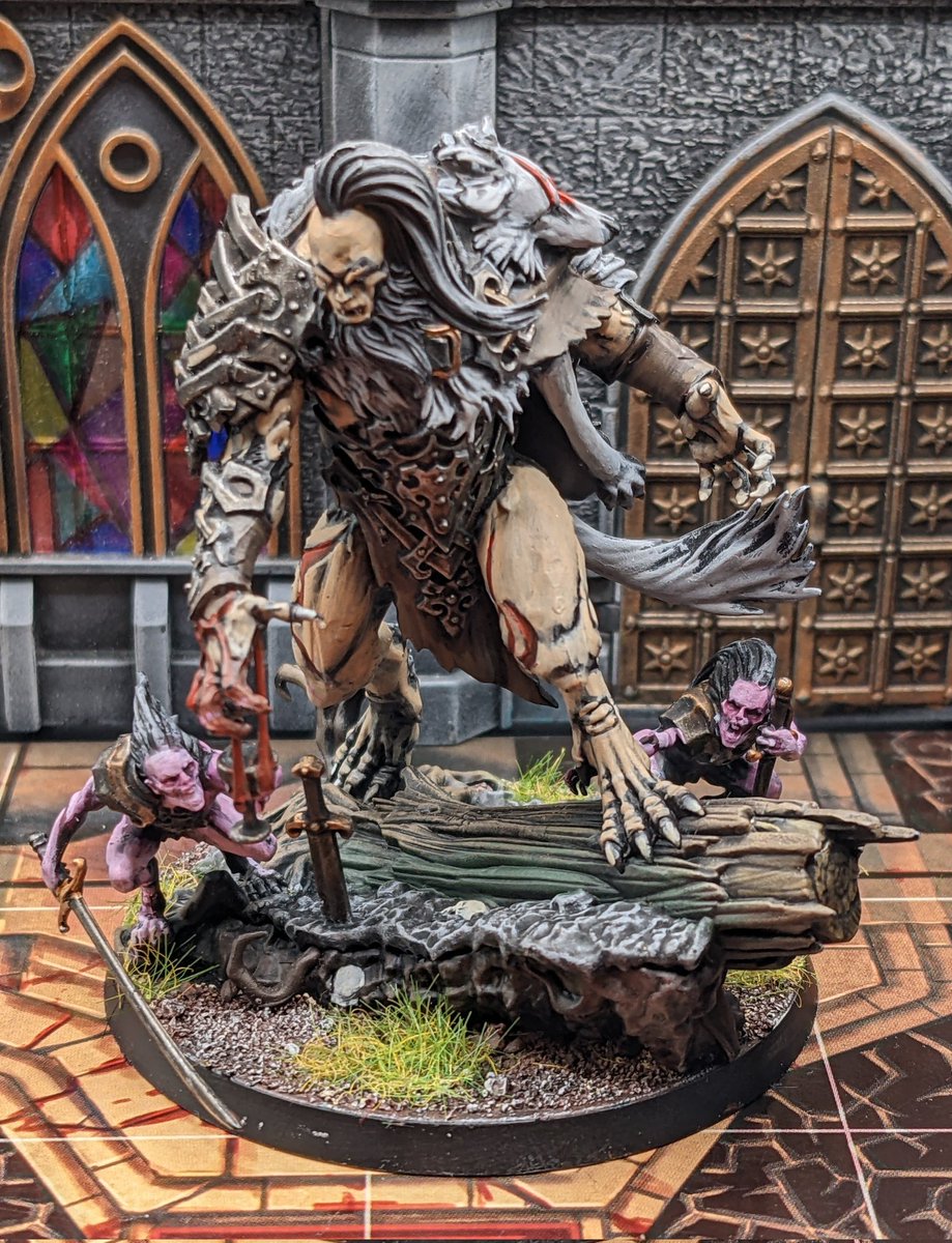 Radukar the Beast. Ready for the Nightwars of Cursed City! #WarhammerCommunity #PaintingWarhammer #CursedCity