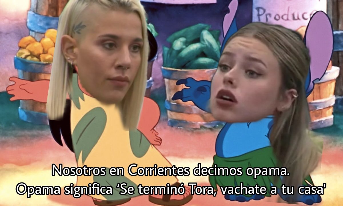 SofiIbaceta01's tweet photo. Coti en este momento:
OPAMA!
 
#GH2022 #GranHermamo #GranHermano2022 https://t.co/K8uTNBD8Es