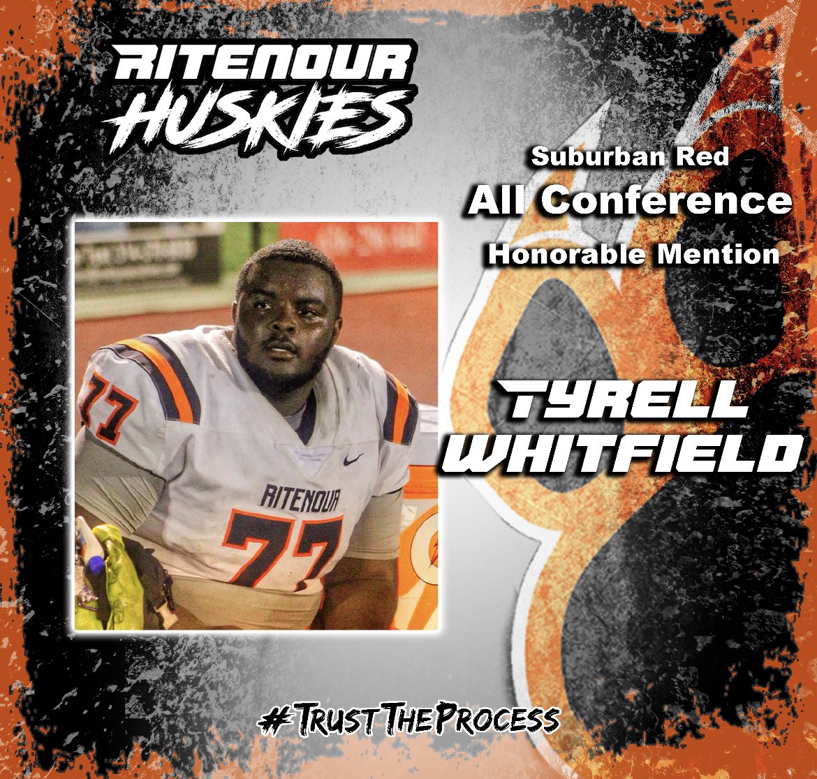 RitenourFball's tweet photo. Congratulations to Tyrell Whitfield..!
#RitenourFootball
#TrustTheProcess
#Brotherhood https://t.co/M3bIFk28hj