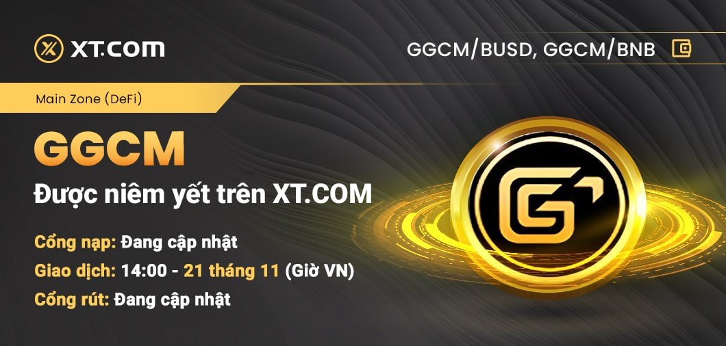 🔥 Giây phút mọi #XTer mong chờ

#XTexchange sẽ niêm yết $GGCM trong mục Main Zone (DeFi) cặp GGCM/BUSD GGCM/BNB

✅ Giao dịch: 14:00 ngày 21/11 (giờ VN)

Chi tiết:
xtsupport.zendesk.com/hc/en-us/artic…

#XTstarter #XT