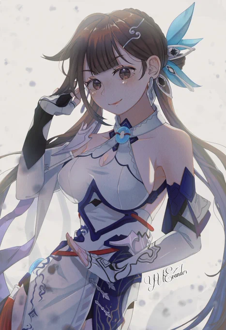 "Wanna have a friendly fight?"Kudos to Captain  for the amazing fanwork!#HonkaiImpact3rd 