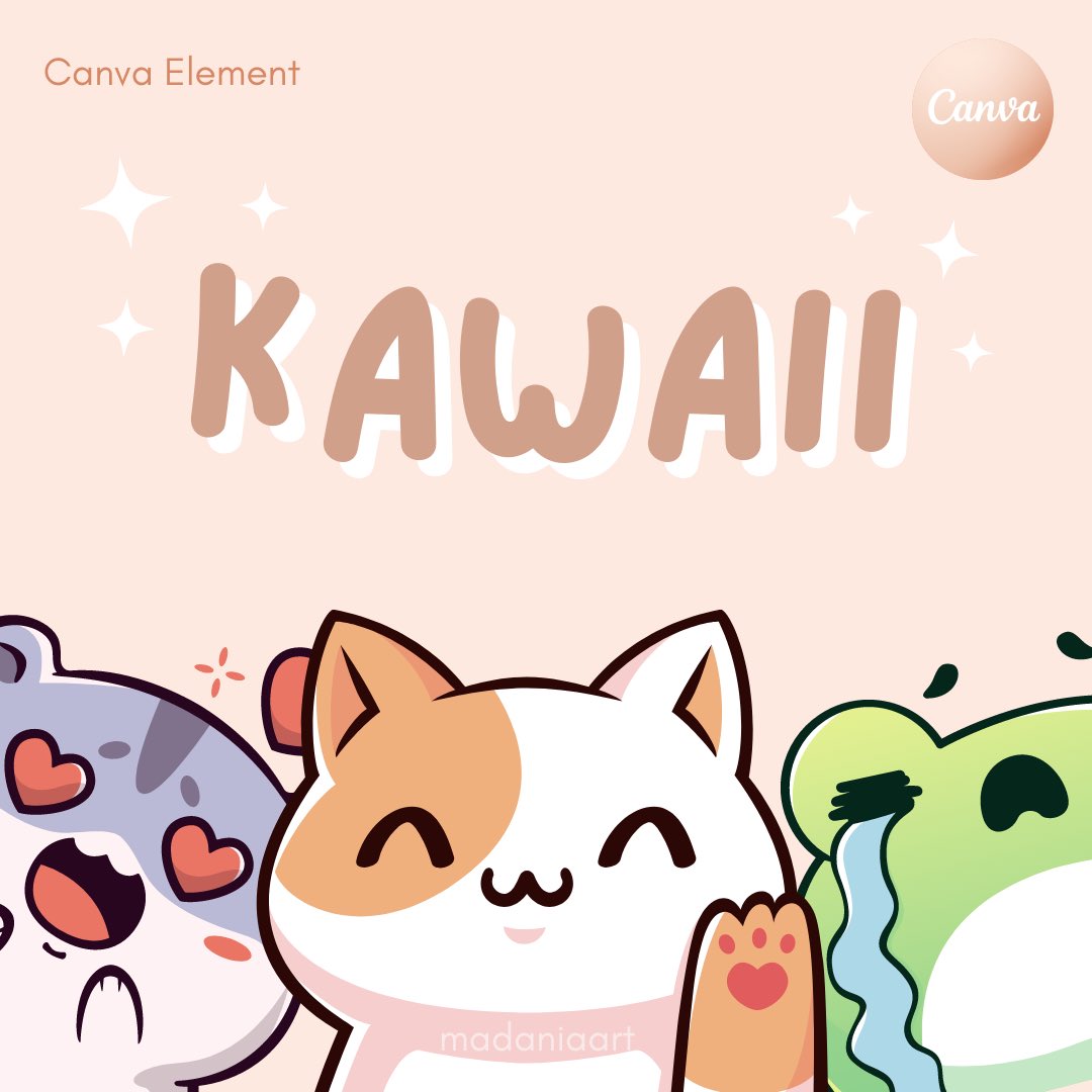 madaniaart's tweet photo. Kawaii Canva Elements Keyword (FREE)

Kamu suka elemen-elemen kawaii/lucu?? Di postingan kali ini ada beberapa rekomendasi elemen-elemen kawaii yang wajib kamu save, dan pastinya bikin desainmu makin lucu. Jangan lupa disave ya!! https://t.co/LCr9K1pZfR