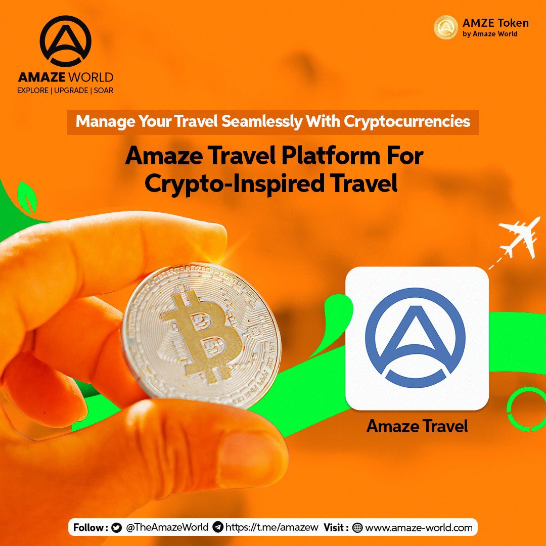 Book Your Next Trip with Crypto Payment and Earn $AMZE Reward. Amaze Travel App Provides Lowest Available Live Rates and Immediate Booking Confirmation ✅