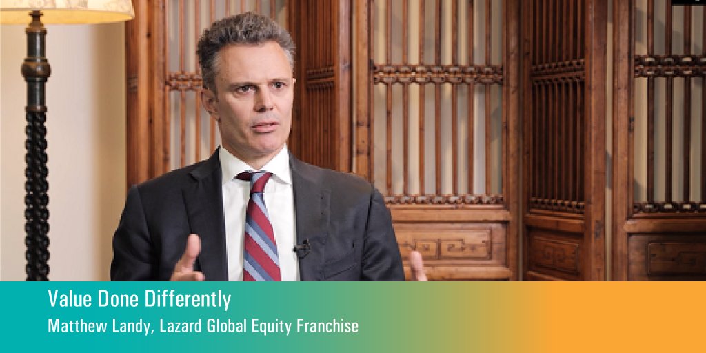 LazardAssetAU's tweet photo. What are some of the biggest risks for a #ValueInvestor and what role can #EconomicFranchises play in reducing that risk? Matt Landy, Portfolio Manager/Analyst explains in this video and article https://t.co/qtPfYFUBEk https://t.co/GR61VD9vxu