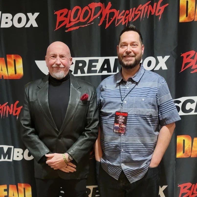 xBillRussellx's tweet photo. CAPTION THIS I got to spend some time with my friend Ashland Thomas at Days of the Dead horror con. What TV show or movie would these two characters be in? 😎
#characteractor #daysofthedeadchicago #horroractor @BDisgusting https://t.co/RH4uNPiLYH
