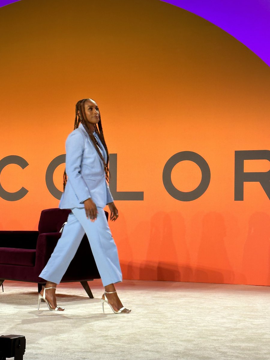 About last night! Listening to the brilliant @IssaRae share her wisdom at <a href="/adcolor/">ADCOLOR</a>2022 was nourishing! Congratulations on your @ADCOLOR 2022 Beacon award! She lives her practice! Hope you enjoy the book! #excellence #leader #BlackWomen #equity #activism #youdontlooklikealawyer