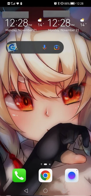 携帯の待ち受けにしたらいい感じになりました\( ˙▿˙ )/個人での利用は自由なので、よかったら皆さんもどうぞ! 