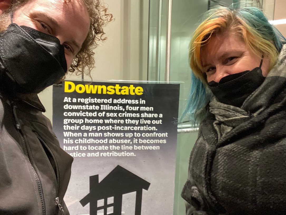 BWayBoundAndrew's tweet photo. For tonight we are heading Downstate, for the truth and resolution. @phnyc #stagewhisperpod #offbroadway #downstateplay #PlaywrightsHorizon #fallseason22 https://t.co/WS4T6Ci1Dm