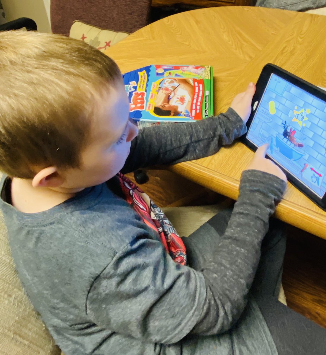 Snowangel2004's tweet photo. Thank you @Tryazon for choosing my family for the @pixicade Pets Party! My son loved creating his pet and being able to bring it to life and play with it on his iPad! I LOVE that it combines being creative and fun together! 🥰 #PixicadePets #BitOGenius #DrawSnapPlay #Tryazon https://t.co/FROW9dFBzN