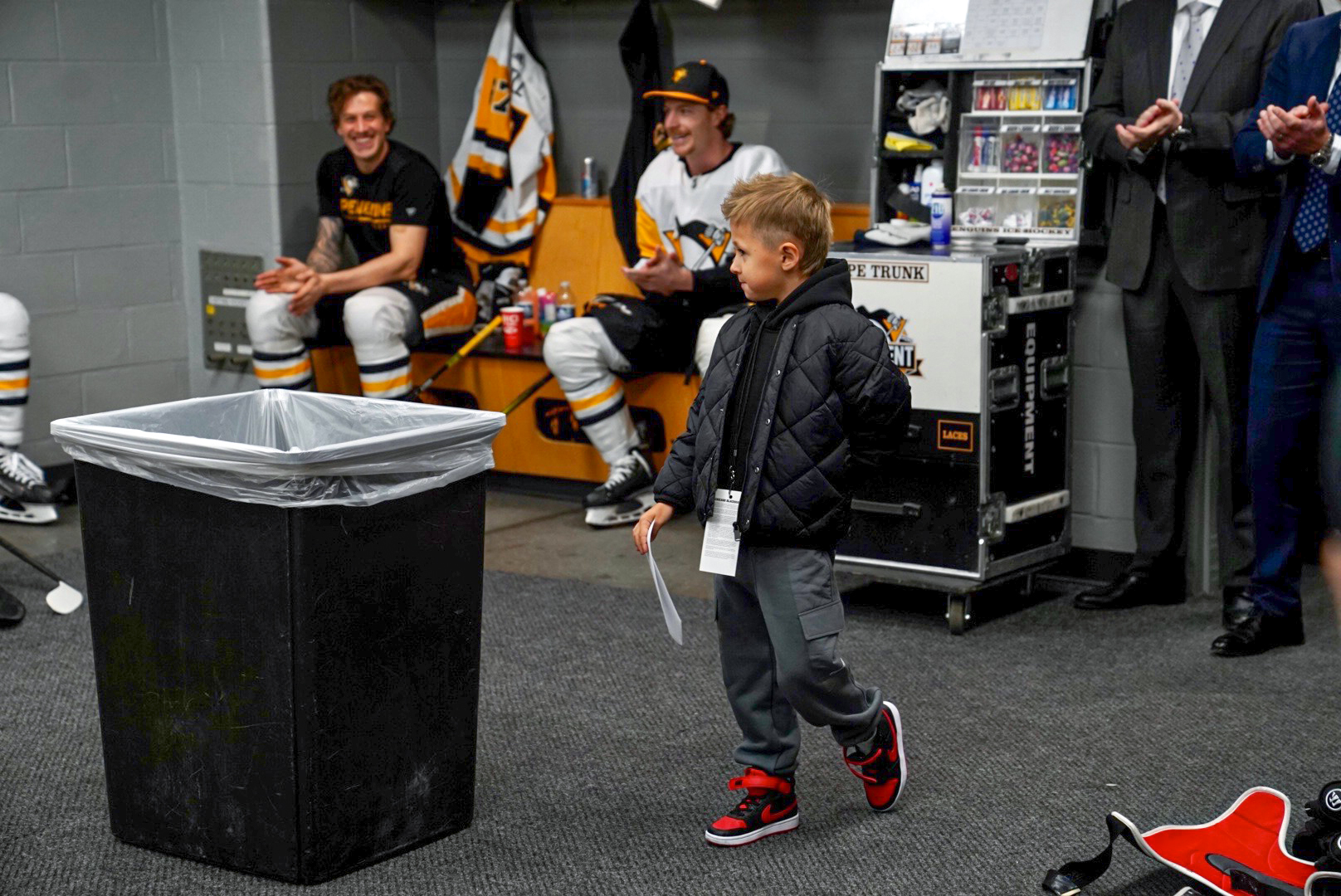 Pittsburgh Penguins on Twitter: "Earlier tonight, Evgeni Malkin's son