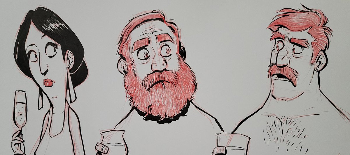 erin_humiston's tweet photo. Drew this while working on this episode! Hot tub Tobins!
#TheGreatNorth #alison #beeftobin #briantobin https://t.co/GE3YT17weu