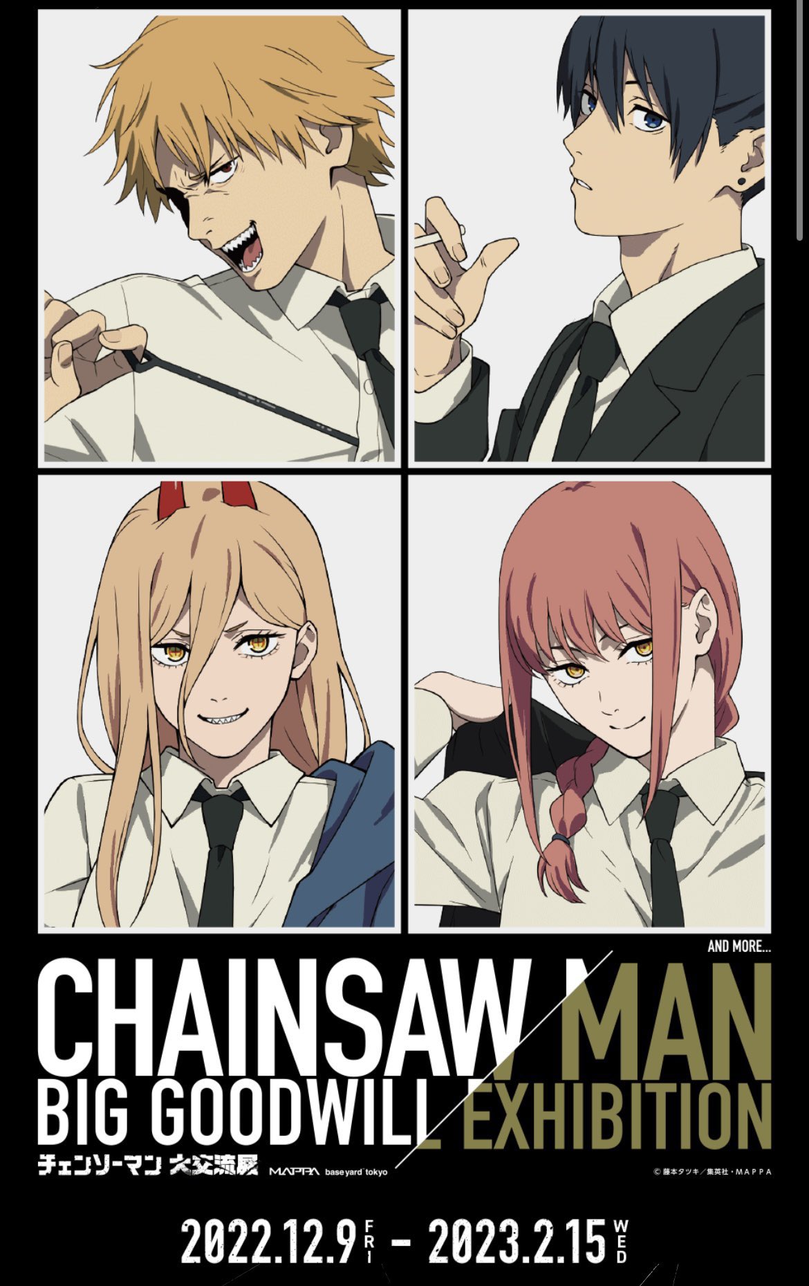 Kumi on X: Chainsaw Man character designs in higher quality   / X