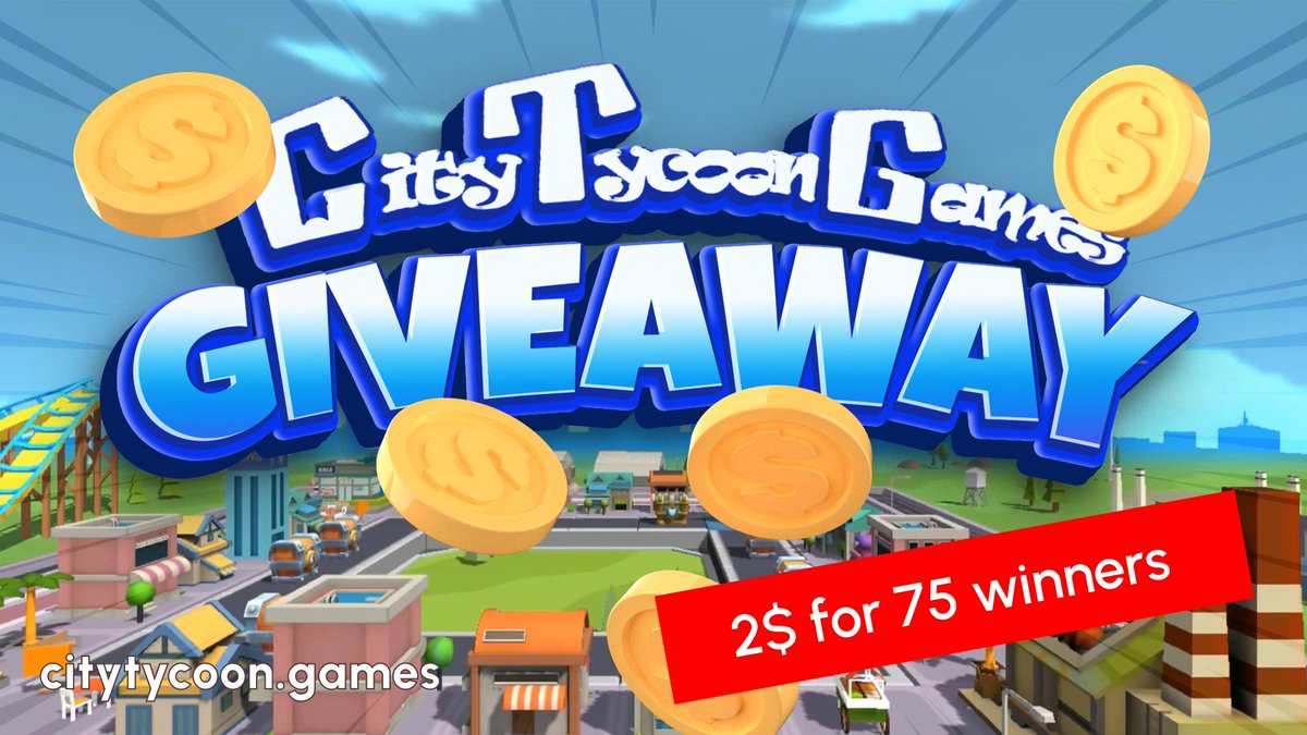 Crypto_Rush0's tweet photo. 🎁 #CityTycoonGames ASSEMBLE GIVEAWAY - 10 🎁

Join our growing and engaged community in our #BUIDL movement for opportunity to win $2 USDT for 75 random winners 🔥

Required:
1️⃣ Follow @CityTycoonGames and @Crypto_Rush0
2️⃣ Like, RT &amp; Comment with #BUIDLCTG
3️⃣ Tag 3 friends

$CTG https://t.co/YKvWo5IY5A