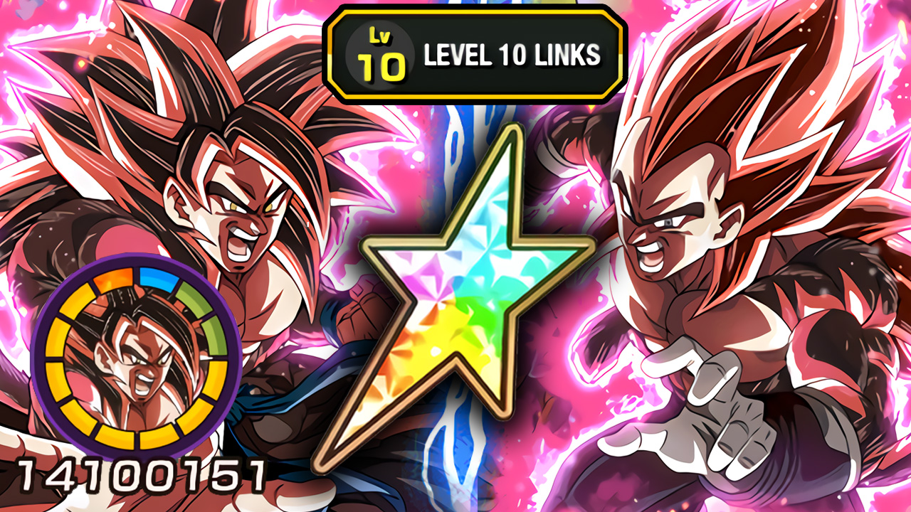 Dokkan World on X: 100% LR SSJ4 GOKU & VEGETA ➜ SSJ4 GOGETA LEVEL 10 LINKS  + NEW OSTS! Dragon Ball Z Dokkan Battle ➥  ➥    / X