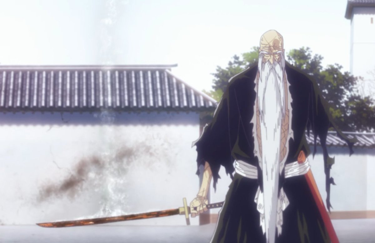 BleachColor's tweet photo. Genryusai Shigekuni Yamamoto
Shikai: Ryujin Jakka
Bankai: Zanka no Tachi https://t.co/X5QyF6l0ih