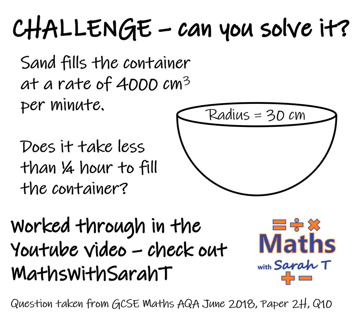 Maths with SarahT tweet media