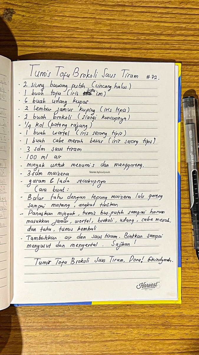 Resep Tofu Brokoli Saus Tiram, masakan comfort food emang bikin nagih #masakhariini 🙌🙌

👇🏻RESEP DI BAWAH👇🏻