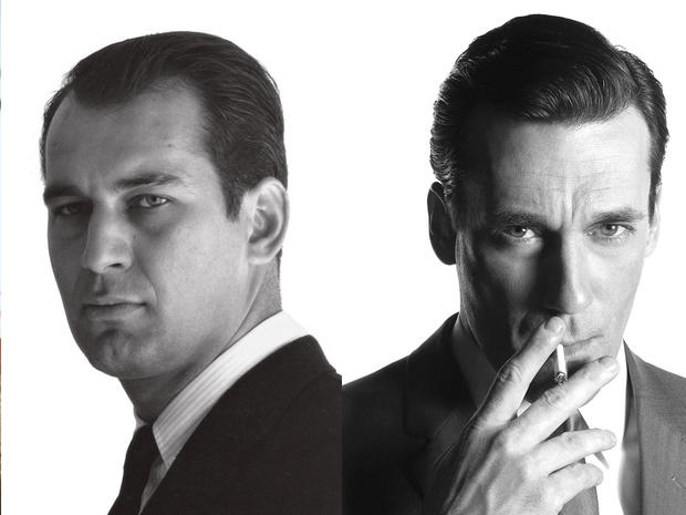 PeggyOlson's tweet photo. George Lois says he was better looking than #DonDraper. That might be true. He was a damn, good ad man. https://t.co/65Hu1Bpbc0 https://t.co/zHmeHY9efU