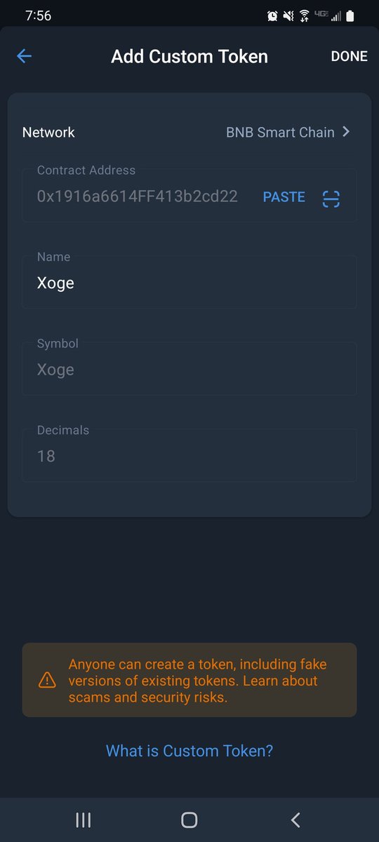 ClassyXoge's tweet photo. 0x1916a6614FF413b2cd2239663486E50E4D3Ee994

Trustwallet/add asset/#bnb #Xoge for the coming #algo #xoge clone after #xdc/#hbar 

I told you guys we would be moving fast, hope you can keep up! https://t.co/ivxNuGWxs8