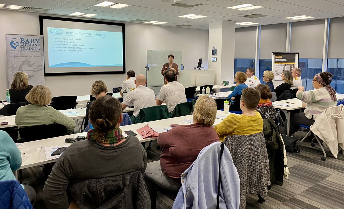 We’re in Dublin this week delivering our Childbirth Emergencies in the Community course with midwives and ambulance professionals working across Ireland. 

#Childbirth999