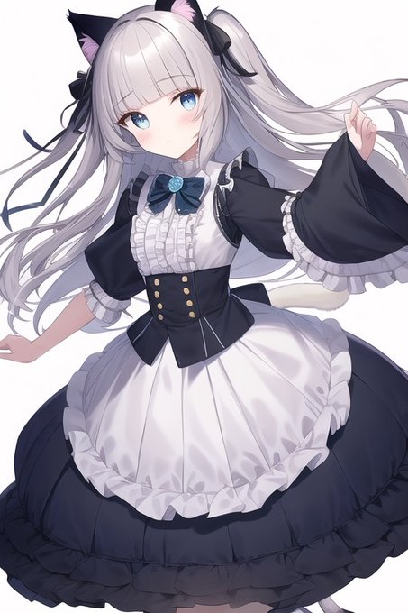 ねこみみさん #女の子 #オリジナル #創作 #少女 #NovelAI #ファンタジー #猫耳  