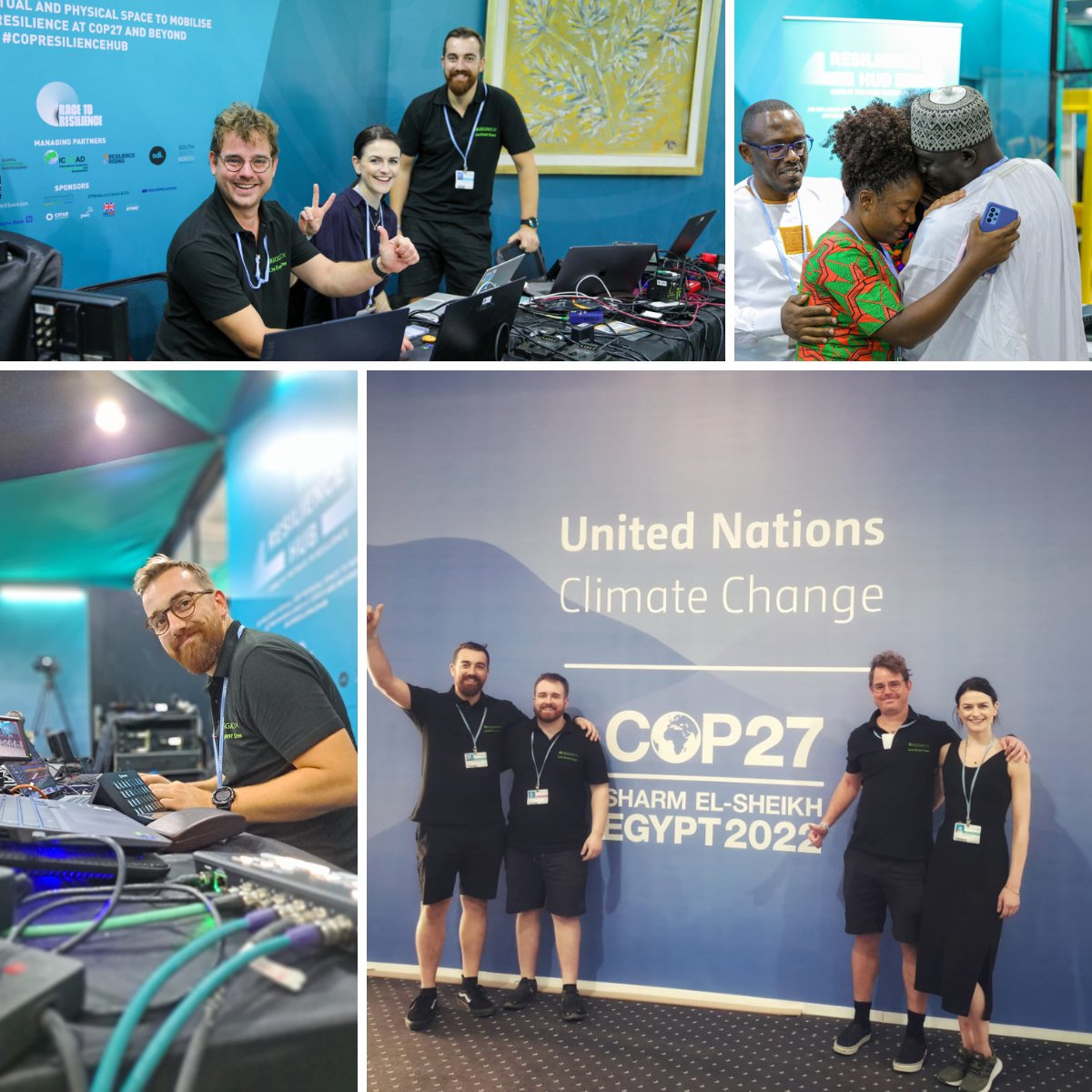 Wow! What an amazing experience COP27 was for all of us at Giggabox!

We couldn’t be prouder of the immensely hard work our team has put into every moment. Whether that’s our team out in Egypt, the U.K, U.S, and Dubai.

Well done for the hard work all!

Photo cred: Ahmed Moussa