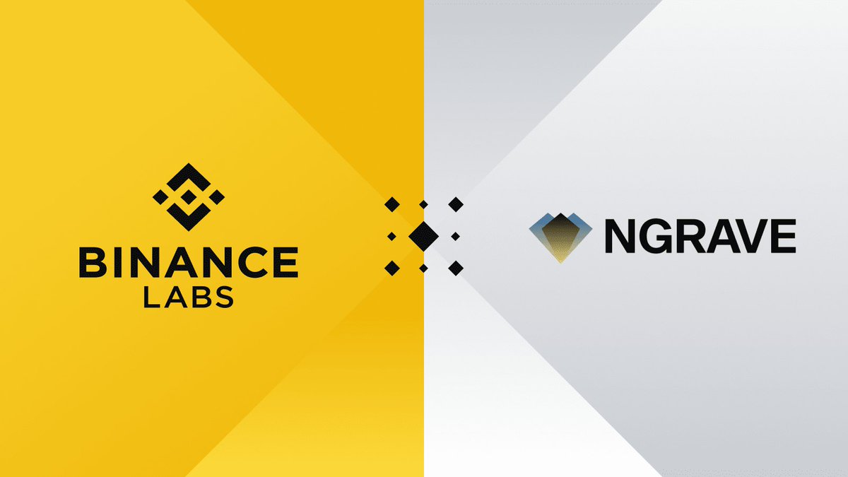 .<a href="/BinanceLabs/">Yzi Labs</a> has made a strategic investment in hardware wallet maker <a href="/ngrave_official/">NGRAVE</a> and will lead its upcoming Series A round.

binance.com/en/blog/ecosys…
