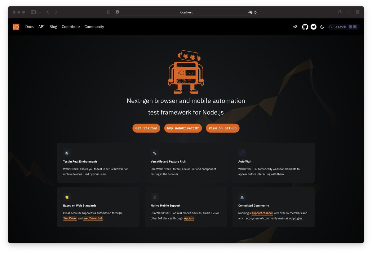 webdriverio's tweet image. WebdriverIO v8 release date: 1st of December 🗓️ #markyourcalendars 🤩