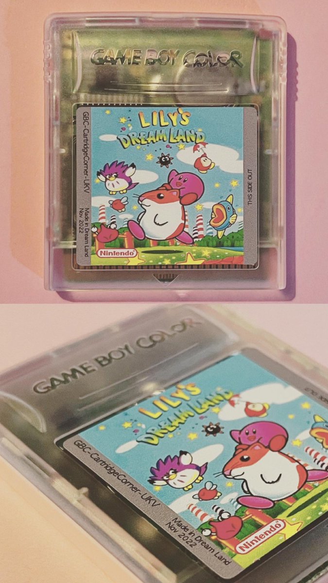 C4rtridgeCorner's tweet photo. I joined the dad club on 19th November @ 14:32pm! Both of my ladies are now home safe and sound :)

Here’s my custom Kirby’s Dream Land 2 to mark the arrival of my beautiful little girl - Lily 🌸🖤

#gameboy #kirbysdreamland #retrogames #gameboygames https://t.co/NJ5paqGt4w
