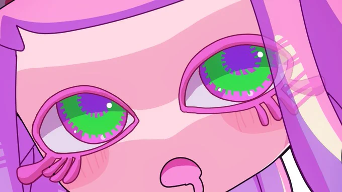 ←これが こうです→ 