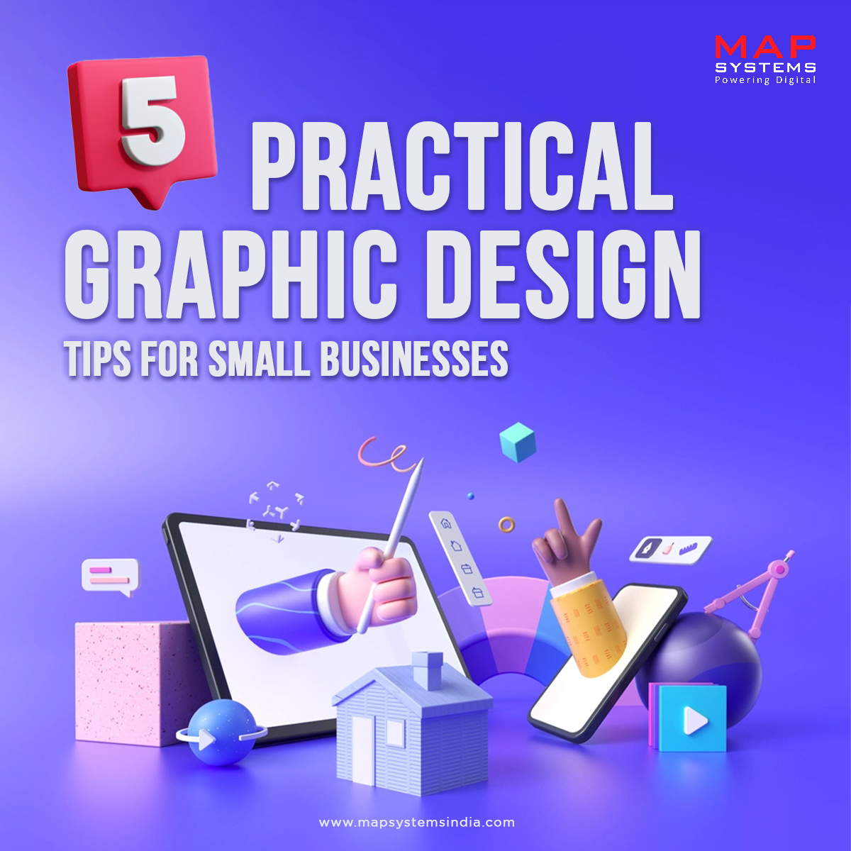 MapSystemsIndia's tweet image. SMEs and start-ups usually have a shoestring budget; most of their funds are invested in business development operations. How to uphold their graphic design quality? Check these handy tips aimed especially for small businesses!

#mapsystems #Graphicdesign #Graphicdesigner