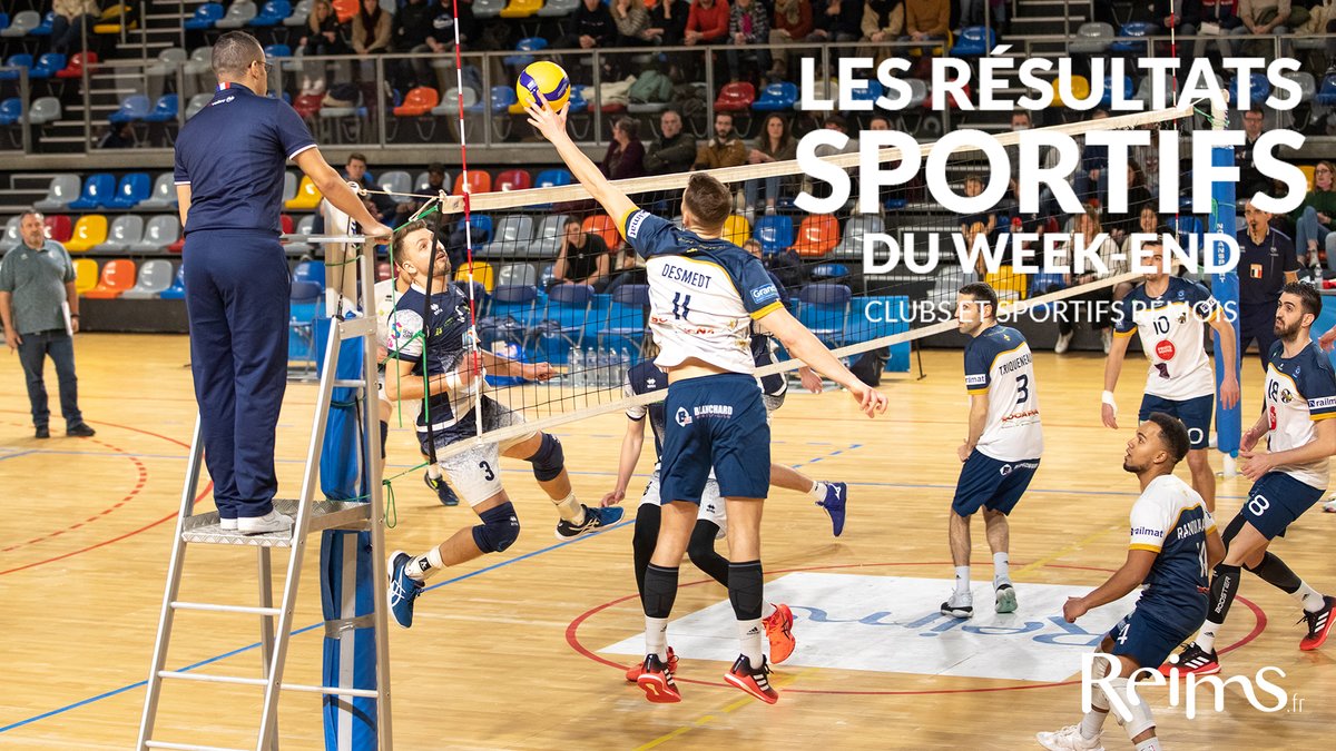 Retrouvez les principaux #résultats du week-end, des #clubs et #sportifs rémois => bit.ly/3HO4iDq #TerredeJeux2024