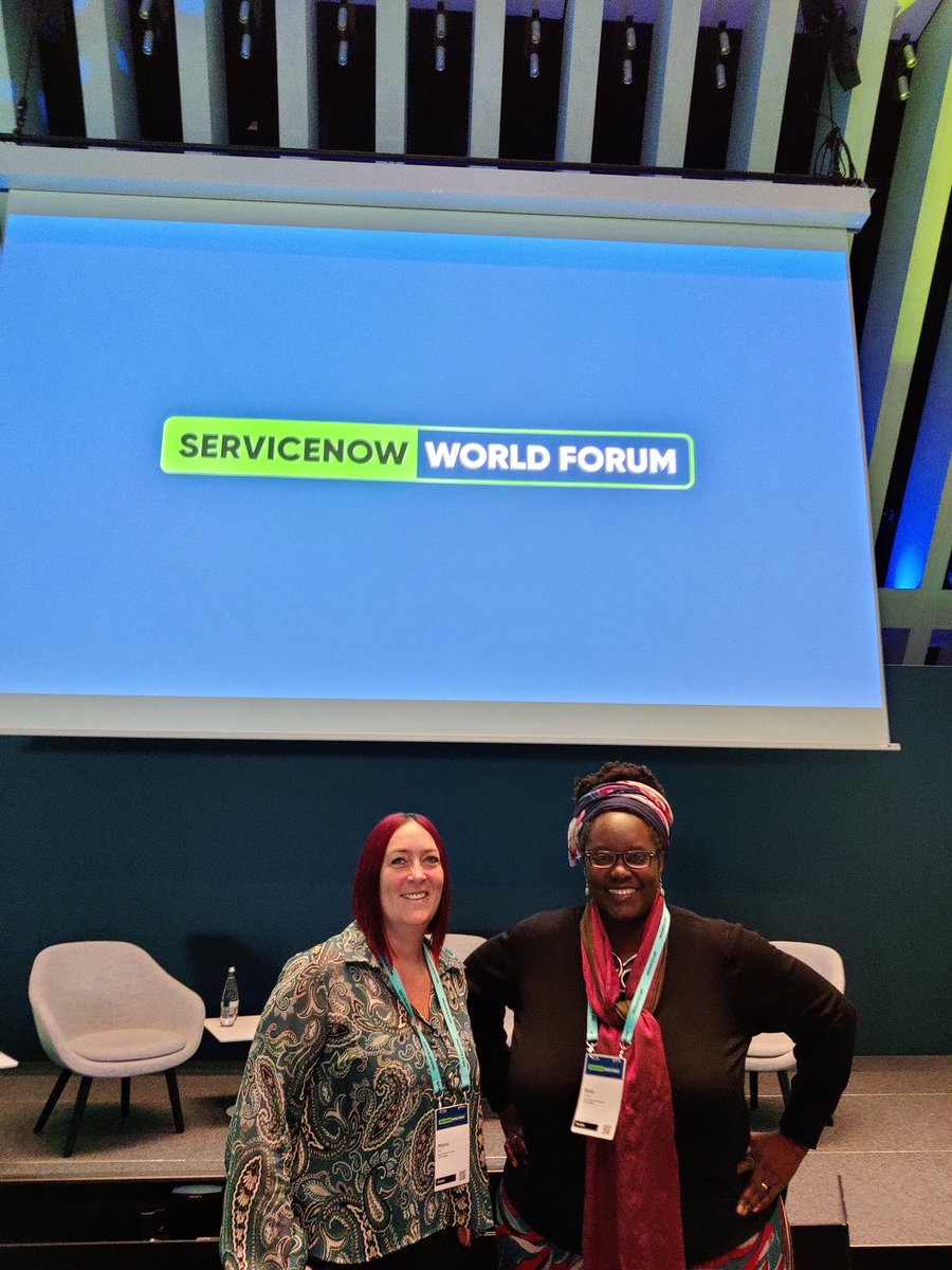 Excited for the #servicenowworldforum keynote to start!