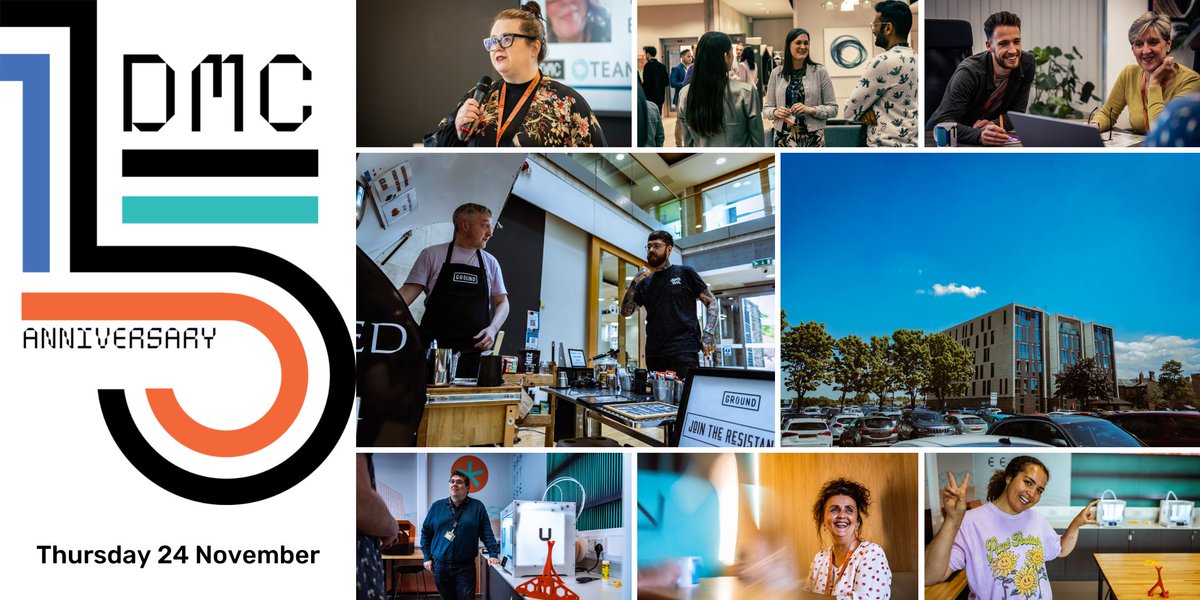Barnsley_DMC's tweet photo. We’ll then be wrapping up with a private event back at DMC 01 for our wonderful tenants and partners, to celebrate a fantastic 15 years of supporting Barnsley’s digital and creative businesses! 

Let us know what your favourite bit of DMC has been during that time!! https://t.co/jqTbgh0R92