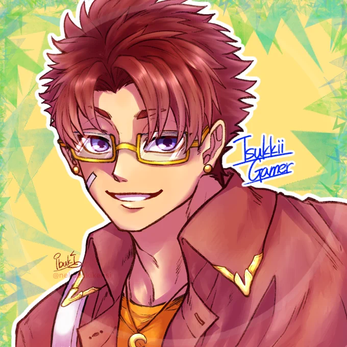 創作キャラのアイコン制作させていだきました!ご依頼ありがとうございましたーっ #創作  #イラスト有償依頼  #Illustrations 