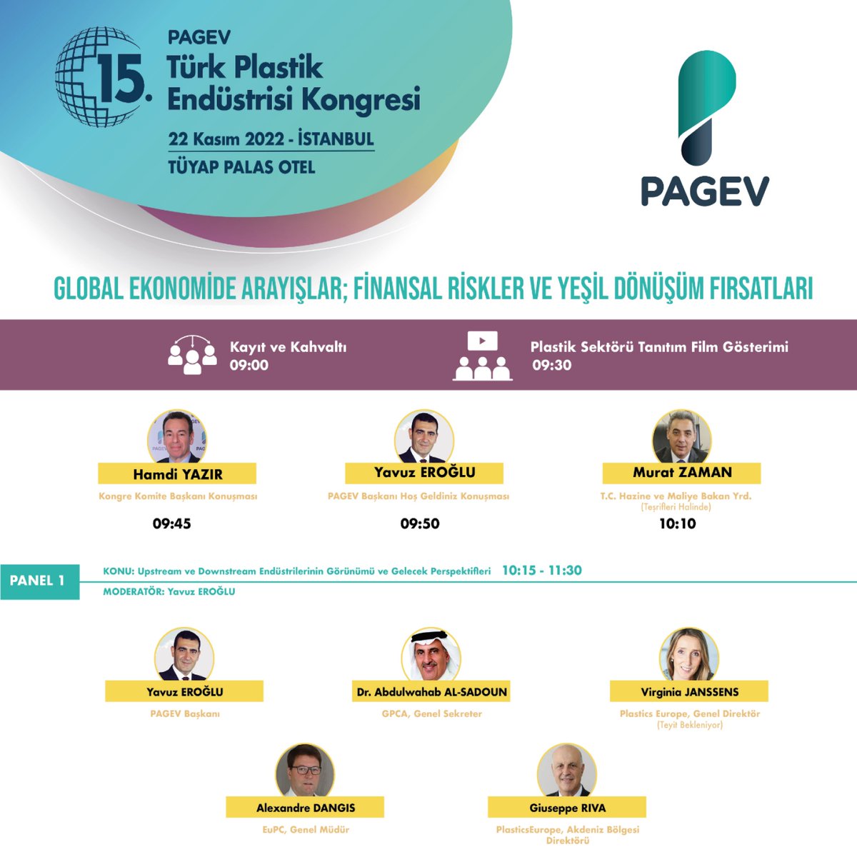 FormerMakine's tweet photo. Program Detayları : https://t.co/PK7TBUEDyT
Kayıt : https://t.co/Z8Md2QFQ7A
@PAGEV1989 @PlasticCongress https://t.co/WuaVs0pOo7