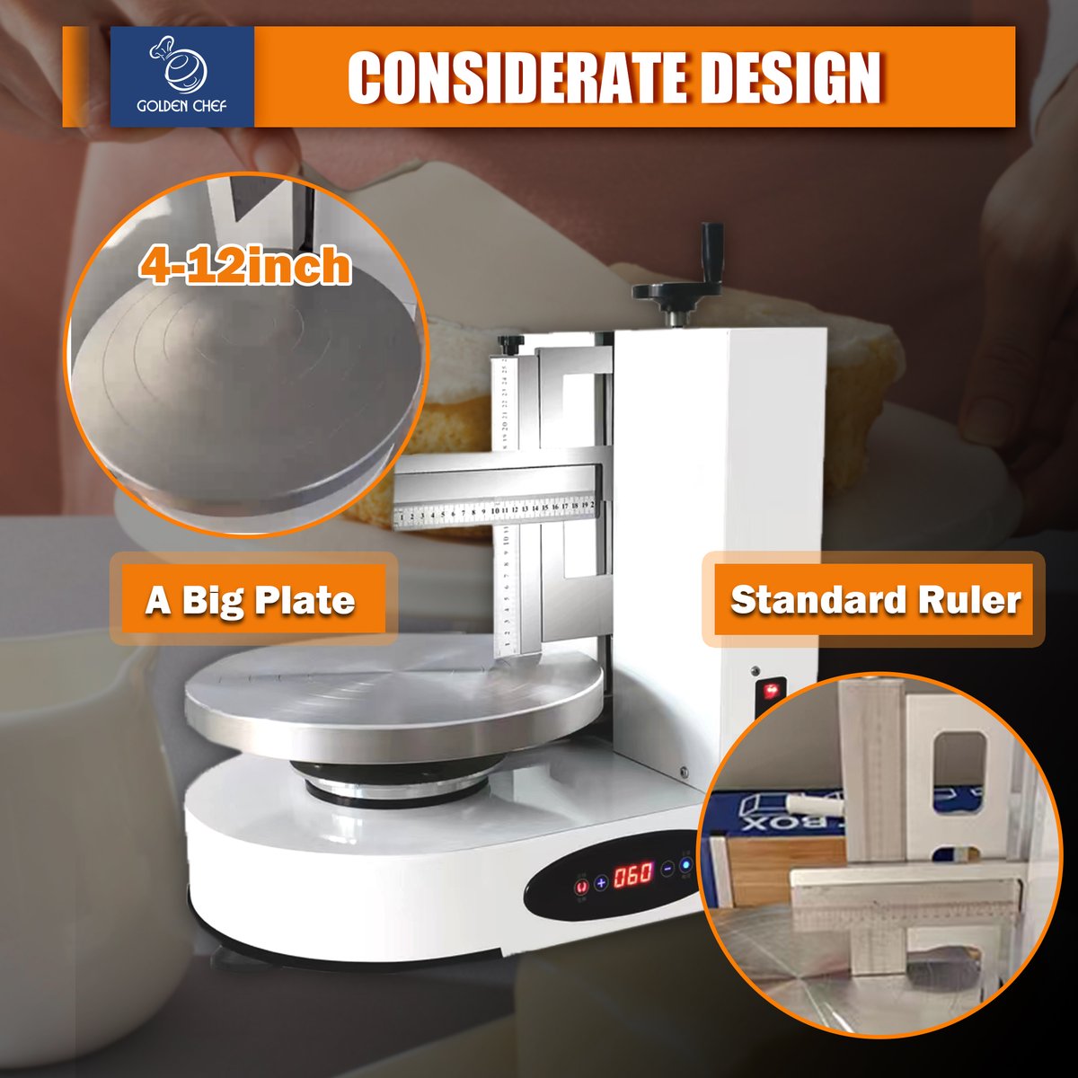 NicoLi1121's tweet photo. 👉Cake Decorating Machine Cake Spreader Cake Cram Smoothing Machine
☑️4-12inch big Plate
☑️Standard Ruler
☑️DC Motor with no noisy
☑️Stainless Steel Cast Body
#cakespreader #cakemachine #cakedecorater #cakedecoratingmachine #creammachine #cakesmoothingmachine #cakecoatingmachine https://t.co/5lKLLWRfcJ