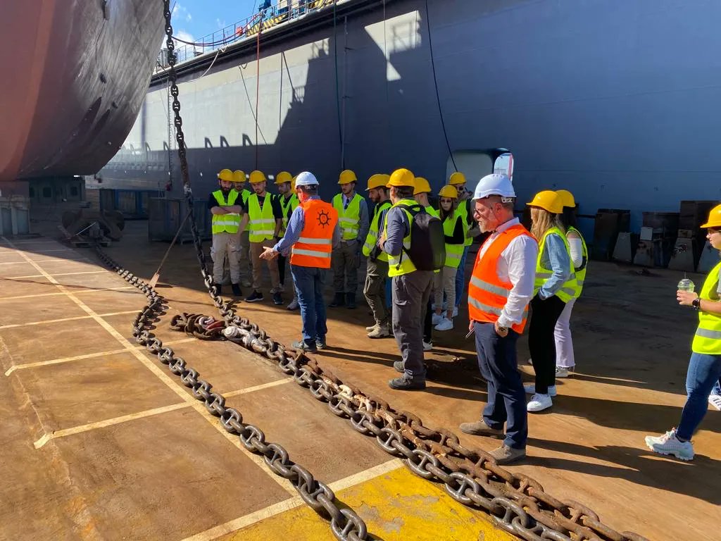 experience_sea's tweet photo. University of Cyprus Mechanical Engineering Department and Multimarine Services Ltd organized a tour in the framework of the task "Become an Expert for a DAY".

Special thanks to @multimarine_cy for accepting students of the  Mechanical Engineering Department of @UCYOfficial https://t.co/jS8o8FRkh4